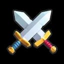 Battle swords illustration