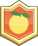 pineapple party badge